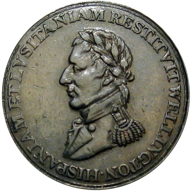 1813 Cuidad Madrid Wellington Canada Token Breton 986