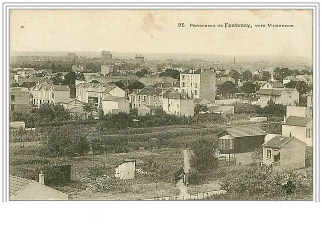 94.Fontenay.panorama De Fontenay Vers Vincennes