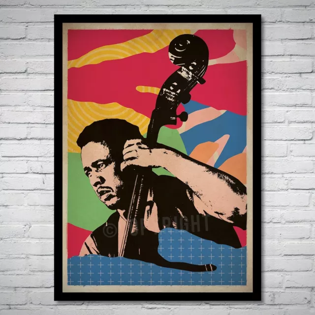 Charles Mingus Jazz Music Art Print Poster