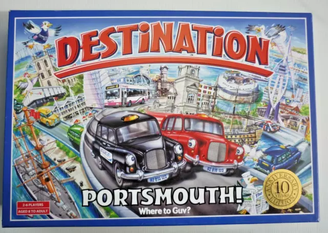 Destination Portsmouth Brettspiel RTL Games 10th Anniversary - komplett