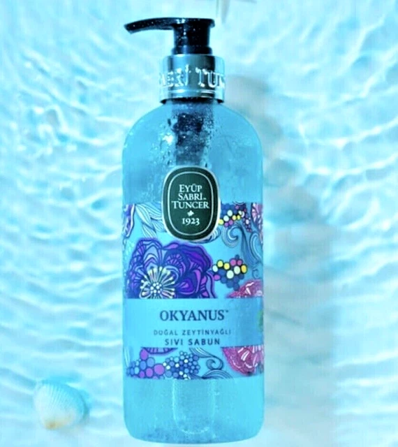 Eyüp Sabri Tuncer Frescura Oceánica 100% Natural Aceite de Oliva Jabón Líquido 500 ml