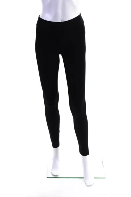 Helmut Lang Womens Black Mid Rise Skinny Leg Pants Size P