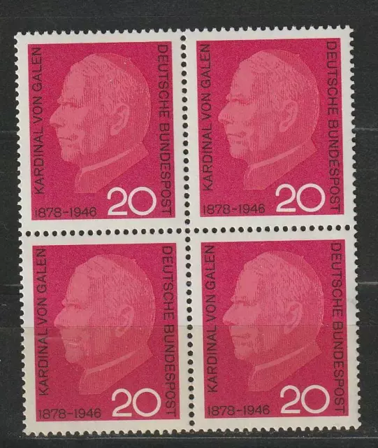 Brd Bundesrepublik Deutschland Vb Kardinal Von Galen 1966 **