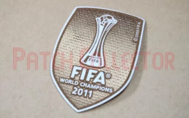 Barcelona Club World Cup 2011 Home Winner Sleeve Soccer Patch / Badge