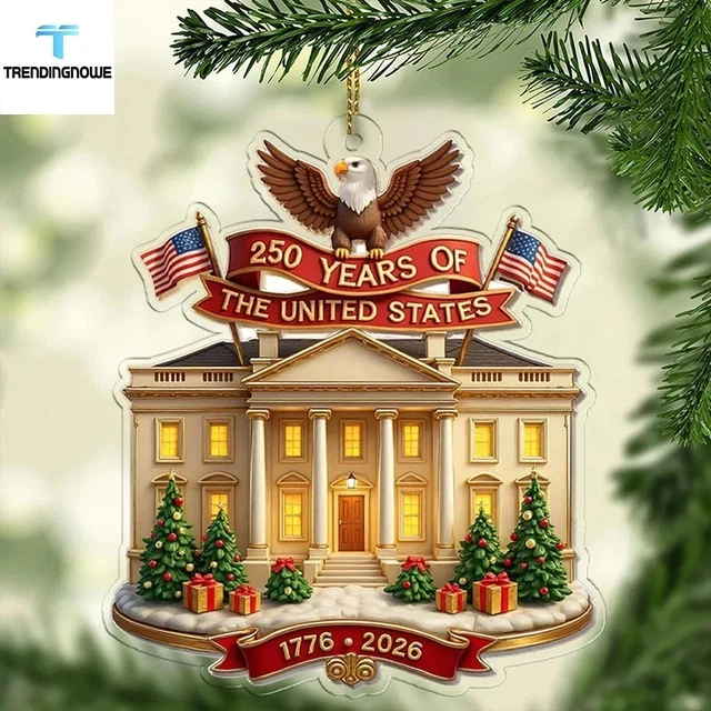 2026 White House Christmas Ornament