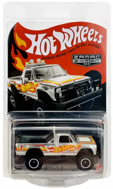 Hot Wheels 1980 Dodge Macho Power Wagon Vehicle ZAMAC EDITION 2021 RLC Walmart