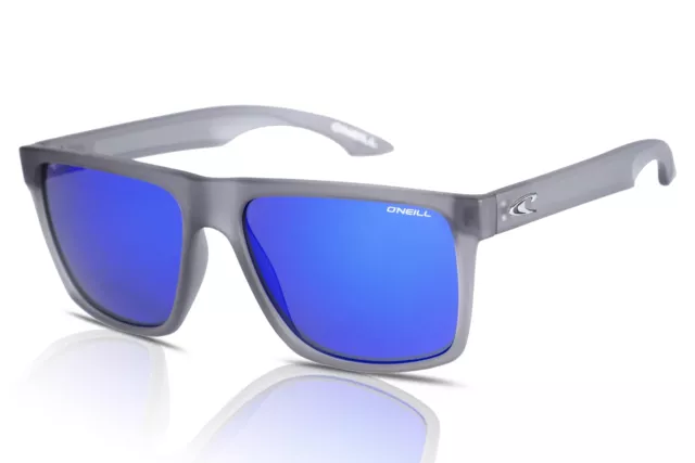 O'Neill Sunglasses Polarised Harlyn 2.0 165P Matte Grey Crystal/Purple Mirror