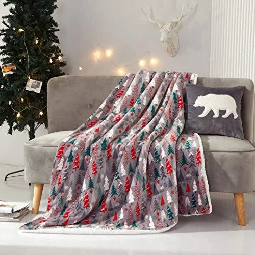 Santa Baby Cozy Sherpa 2 Piece Gift Set