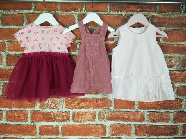 Pacchetto Bambina Età 3-6 Mesi Cath Kids Next H&M Abiti Da Ballo 68Cm