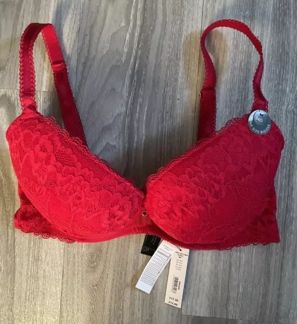 PADDED BOOSTER BRA Size 34D New With Tags £1.95 - PicClick UK