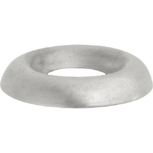 Auveco - 7147 - Num.10 Ctsk Brass Finishing Washer Nickel (144 Pieces)