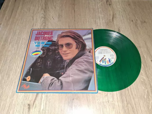 Lp French Pop / Rock Jacques Dutronc "Il Est Cinq ..." 1979 French Vinyle Vert