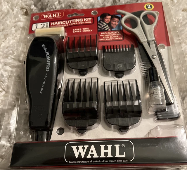 VINTAGE WAHL HAIRCUTTING Kit 12 Piece VHS Tape Included NEW PRO QUALITY