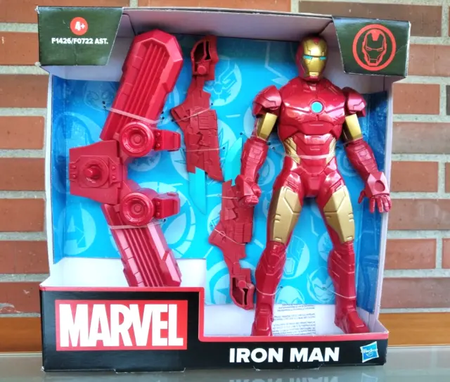 Figura Marvel Iron Man Conjunto de Lucha de Hasbro