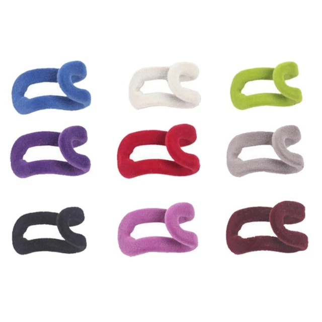 24 Pezzi Connettori Appendiabiti In Velluto - Ganci Salvaspazio Per Armadio, Antiscivolo | Organizzazione Guardaroba - Foto 6