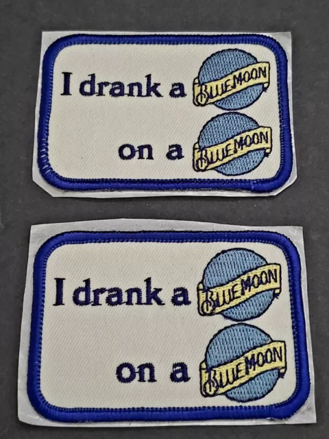 Blue Moon Patch Iron on Sew On (2)