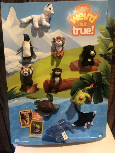 McDonalds 2018 National Geographic Kids Weird But True Display