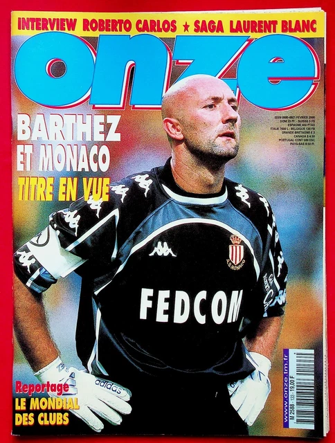 Magazine ONZE N°133 – Football – 1987 – Bon état (sans Poster)