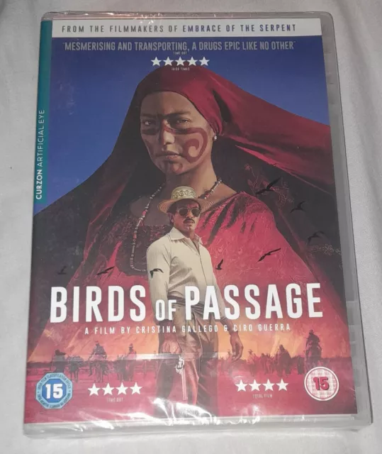 Birds of Passage (DVD, 2018) Artificial Eye, New and sealed