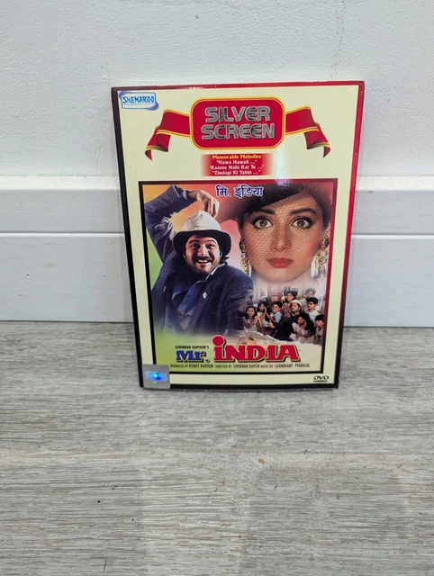 MR INDIA DVD Shemaroo Silver Screen Surinder Kapoor Anil Sridevi