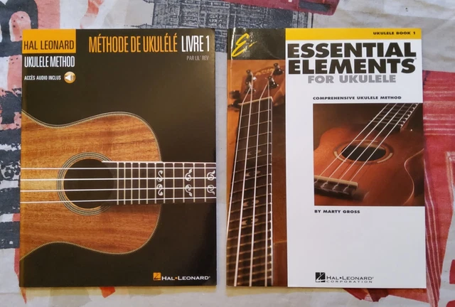 Lot 2 Livres méthode Ukulele