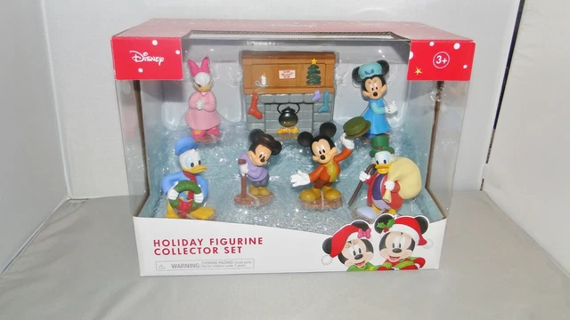 Disney Mickey's Christmas Carol Holiday Figurine Collector Set Mickey Mouse