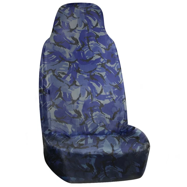 SEAT COVERS CAMOUFLAGE CAMO BLUE HEAVY DUTY 2+1 FOR RENAULT TRAFIC 2015 DCI Inne