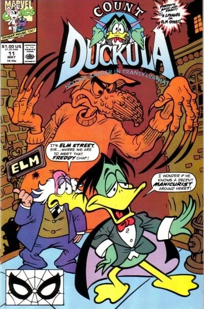 COUNT DUCKULA #11 F, Direct, Marvel Comics 1980 Stock Image