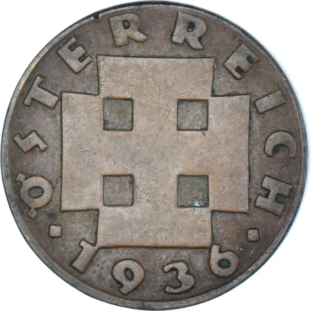 [#1439479] Coin, Austria, 2 Groschen, 1936