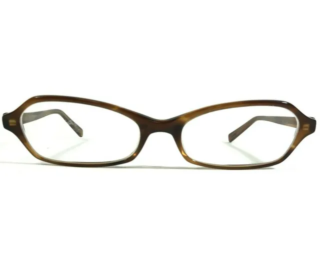 Oliver Peoples Brille Rahmen FABI SYC Brown Horn Muster Cat Eye 50-16-135