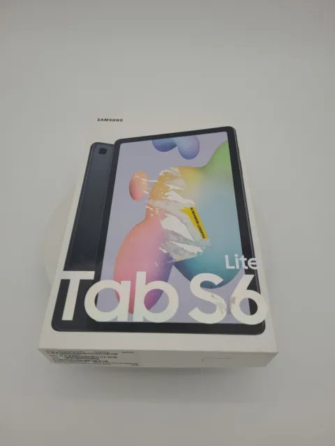 Samsung - Galaxy Tab S6 Lite - 10.4" - 64GB Oxford Gray Tablet SM P610 Open Box