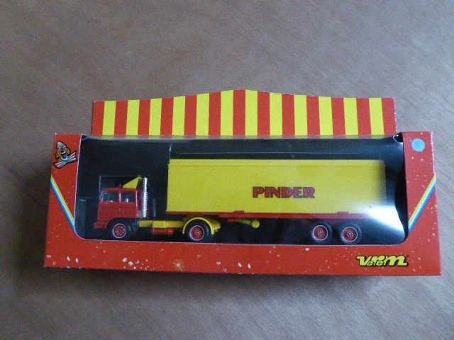 Coffret 4 Véhicules Cirque Pinder – Solido/Verem – 1/43 – Rare, Occasion
