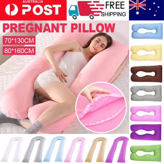AU Pregnancy Pillow Nursing Maternity Sleeping Body Support Feeding Boyfriend