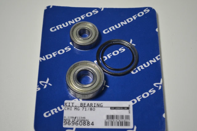 Grundfos 96960884 Bearing Kit, Chi MG 71/80 Chi 2 To Chi 4 New