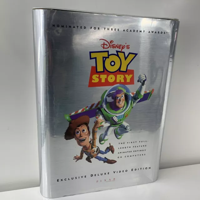 Toy Story Exclusive Deluxe Video Edition Pixar Disney Box Set VHS Complete