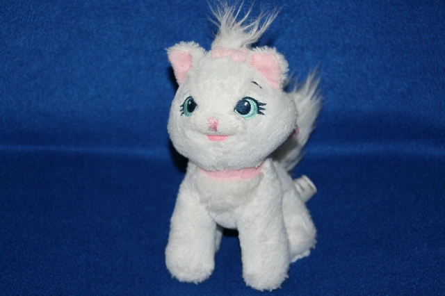 Disney Store Doudou Peluche Marie Le Chat Des Aristochats 18 Cm Tres Bon Etat