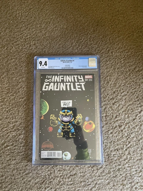 Infinity Gauntlet 1 CGC 9.4 Thanos Graded Marvel Universe