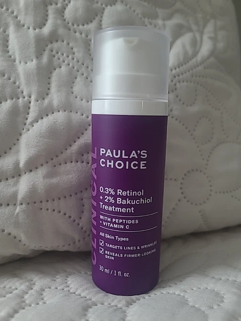 Paula's Choice CLINICAL 0.3% Retinol + 2% Bakuchiol Treatment All Skin Types