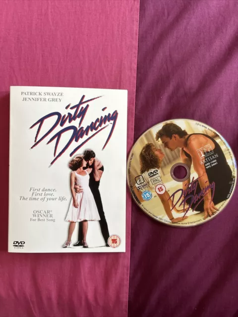 Dirty Dancing (DVD, 2001), ONLY DISC & COVER. NO CASE. FREE 📮 POST