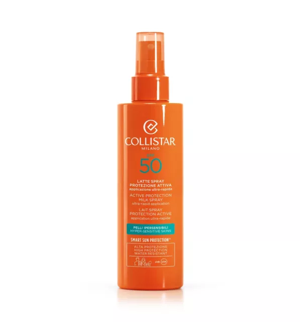 Latte Spray Protezione Attiva Pelli Ipersensibili Spf 50 Collistar 200ml offerta