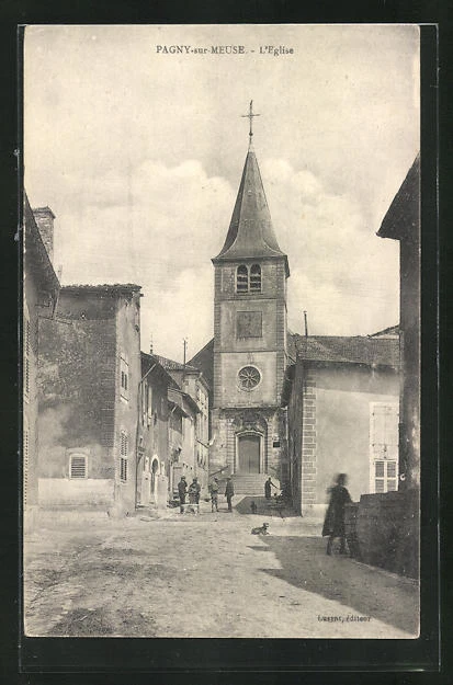 CPA Pagny-sur-Meuse, L´Eglise