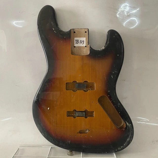 Solid Alder Wood 4 String Bass Body Fit Jazz Bass JB
