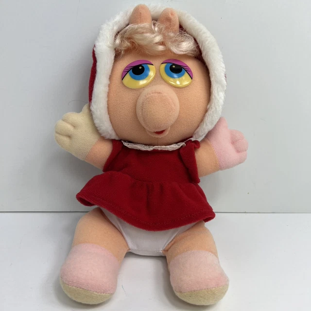 Jim Henson Plush Baby Miss Piggy Muppets McDonalds Promo Vintage 1987 Stuffed