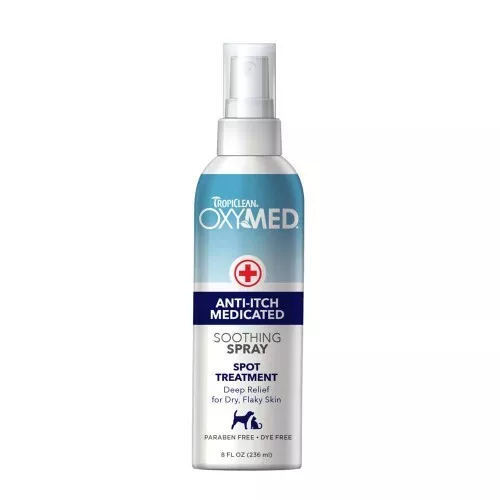 Tropiclean Oxy-Med Anti-prurito Spray 237ml Da Tropiclean