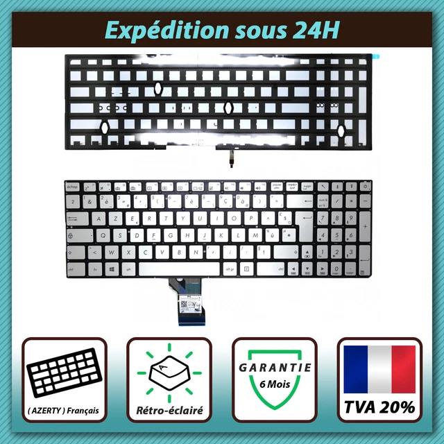 Clavier AZERTY Français ORIGINAL Neuf Pour ASUS VivoBook/ZenBook (M413, M433, Etc.)