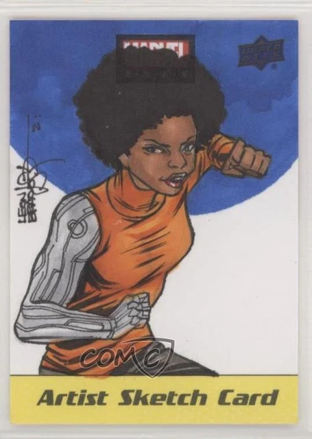 2020 Upper Deck Marvel Ages Sketch Cards 1/1 Leon Braojos Auto Sketch x9h