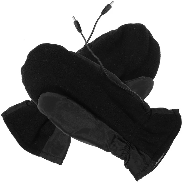 Chapeau Chauffant, Chapeau Chauffant électrique Chaud Doux Pour La Peau, Chaud Et Rechargeable Pour Le Ski D'hiver, Noir