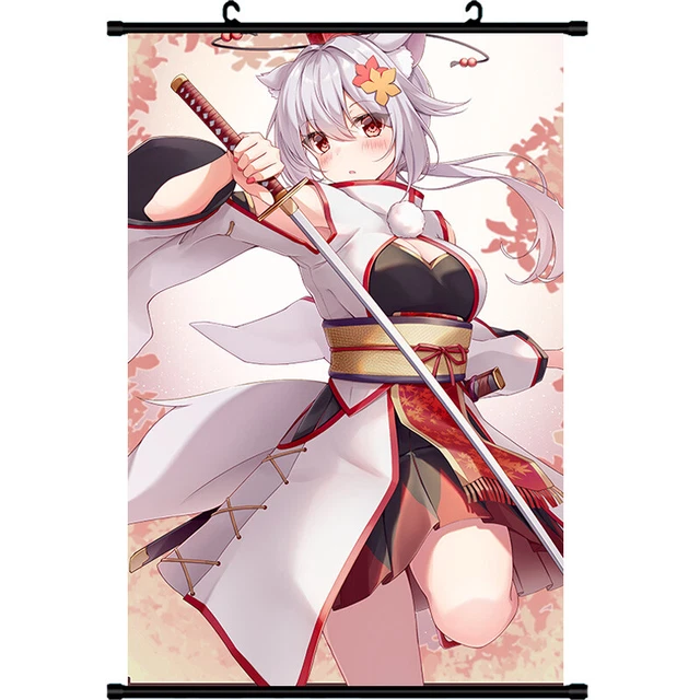 touhou inubashiri momiji Cosplay HD Poster Wall Scroll Home Decor Otaku 60x90cm