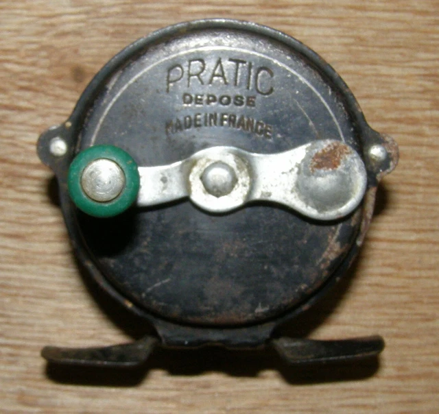 Lot de deux moulinets de pêche ancien, de marque ALDER made in France • EUR 9,99