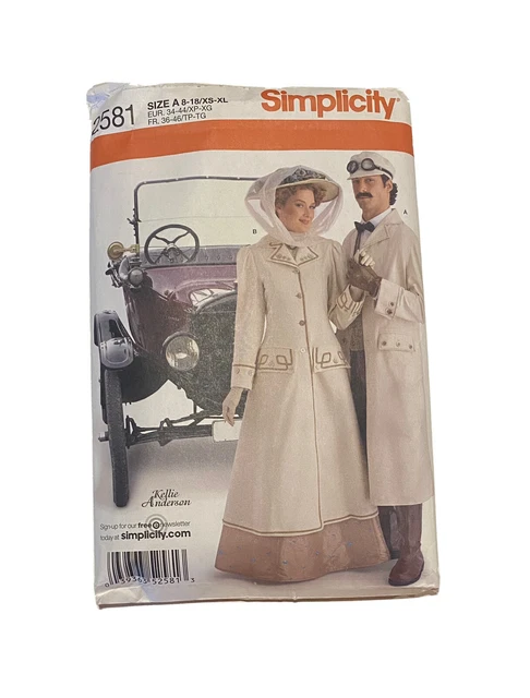 SIMPLICITY SEWING PATTERN Historical Costume SLA LARP Renaissance £11. ...
